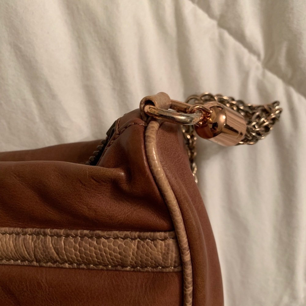 Rebecca Minkoff Python Skin Leather Shoulder Bag - image 8